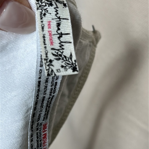 Free People Intimately Free Bralette White Size XS Boho Cottage Lace Enbroidered - Picture 7 of 7